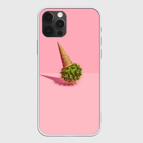 Чехол для iPhone 12 Pro Max с принтом Ванильный Кактус в Белгороде, Силикон |  | Тематика изображения на принте: вафля | вкусняшка | еда | жара | иголки | кактусы | картина | лед | лето | мимими | мороженка | мороженое | необычный | пломбир | растение | рожок | розовый | сладкое | сюрреализм | тень | эскимо