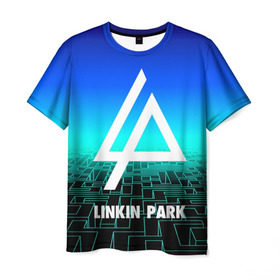 Мужская футболка 3D с принтом Linkin Park в Белгороде, 100% полиэфир | прямой крой, круглый вырез горловины, длина до линии бедер | 3d | chester bennington | grey daze | linkin park | stone temple pilots | альтернатива | беннингтон | музыка | честер
