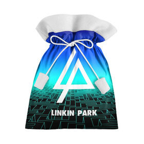 Подарочный 3D мешок с принтом Linkin Park в Белгороде, 100% полиэстер | Размер: 29*39 см | 3d | chester bennington | grey daze | linkin park | stone temple pilots | альтернатива | беннингтон | музыка | честер