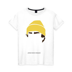 Женская футболка хлопок с принтом SKAM 5 в Белгороде, 100% хлопок | прямой крой, круглый вырез горловины, длина до линии бедер, слегка спущенное плечо | 
