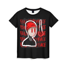 Женская футболка 3D с принтом Blurryface в Белгороде, 100% полиэфир ( синтетическое хлопкоподобное полотно) | прямой крой, круглый вырез горловины, длина до линии бедер | Тематика изображения на принте: rock | t.o.p. | top | twenty one pilots | рок