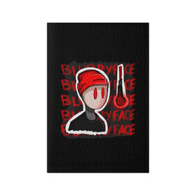 Обложка для паспорта матовая кожа с принтом Blurryface в Белгороде, натуральная матовая кожа | размер 19,3 х 13,7 см; прозрачные пластиковые крепления | rock | t.o.p. | top | twenty one pilots | рок