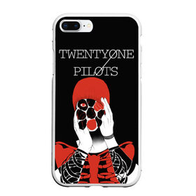 Чехол для iPhone 7Plus/8 Plus матовый с принтом Twenty one pilots в Белгороде, Силикон | Область печати: задняя сторона чехла, без боковых панелей | rock | t.o.p. | top | twenty one pilots | рок