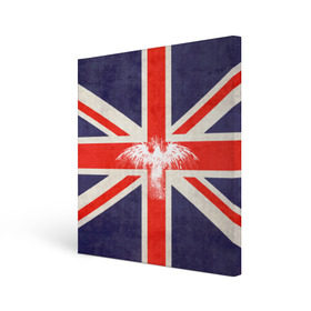 Холст квадратный с принтом Флаг Англии с белым орлом в Белгороде, 100% ПВХ |  | london | англия | белый | брызги | великобритания | империя | клякса | крылья | лондон | необычный | объеденное королевство | орел | птица | символ | сокол | туманный альбион | флаг