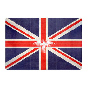 Магнитный плакат 3Х2 с принтом Флаг Англии с белым орлом в Белгороде, Полимерный материал с магнитным слоем | 6 деталей размером 9*9 см | london | англия | белый | брызги | великобритания | империя | клякса | крылья | лондон | необычный | объеденное королевство | орел | птица | символ | сокол | туманный альбион | флаг