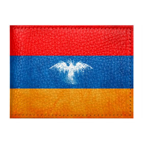 Обложка для студенческого билета с принтом Флаг Армении с белым орлом в Белгороде, натуральная кожа | Размер: 11*8 см; Печать на всей внешней стороне | айастан | армения | белый | босеан | брызги | ереван | знамя | империя | клякса | крылья | кумач | необычный | орел | пойс | птица | символ | сокол | стяг | флаг | хайастан | штандарт