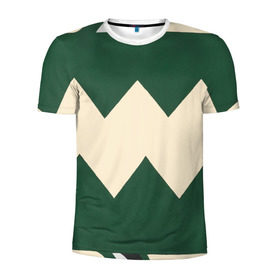 Мужская футболка 3D спортивная с принтом Croco в Белгороде, 100% полиэстер с улучшенными характеристиками | приталенный силуэт, круглая горловина, широкие плечи, сужается к линии бедра | art | beautiful | color | cute | green | original | yellow | жёлтое | жёлтый | зелёное | зелёныйbright | красивое | красота | милое | сочное | яркое
