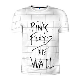 Мужская футболка 3D спортивная с принтом The Wall в Белгороде, 100% полиэстер с улучшенными характеристиками | приталенный силуэт, круглая горловина, широкие плечи, сужается к линии бедра | pink floyd | пинк флоид