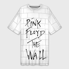 Платье-футболка 3D с принтом The Wall в Белгороде,  |  | pink floyd | пинк флоид