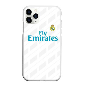 Чехол для iPhone 11 Pro матовый с принтом Real Madrid в Белгороде, Силикон |  | real madrid | королевский клуб | реал мадрид | форма