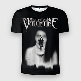 Мужская футболка 3D спортивная с принтом Bullet For My Valentine в Белгороде, 100% полиэстер с улучшенными характеристиками | приталенный силуэт, круглая горловина, широкие плечи, сужается к линии бедра | пуля для моей возлюбленной