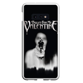 Чехол для Samsung S10E с принтом Bullet For My Valentine в Белгороде, Силикон | Область печати: задняя сторона чехла, без боковых панелей | Тематика изображения на принте: пуля для моей возлюбленной