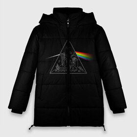 Женская зимняя куртка 3D с принтом Pink Floyd Make Rainbow в Белгороде, верх — 100% полиэстер; подкладка — 100% полиэстер; утеплитель — 100% полиэстер | длина ниже бедра, силуэт Оверсайз. Есть воротник-стойка, отстегивающийся капюшон и ветрозащитная планка. 

Боковые карманы с листочкой на кнопках и внутренний карман на молнии | англия | басы | британия | гитара | группа | логотип | музыка | песни | пинк флойд | призма | радуга | рок | свет