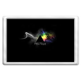 Магнит 45*70 с принтом Pink Floyd Logo в Белгороде, Пластик | Размер: 78*52 мм; Размер печати: 70*45 | англия | басы | британия | гитара | группа | дым | космос | логотип | музыка | песни | пинк флойд | призма | радуга | рок | свет