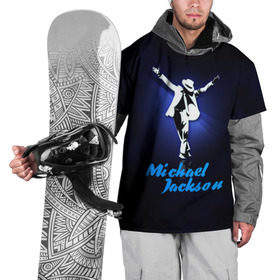 Накидка на куртку 3D с принтом Майкл Джексон в Белгороде, 100% полиэстер |  | michael jackson | король