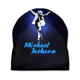 Шапка 3D с принтом Майкл Джексон в Белгороде, 100% полиэстер | универсальный размер, печать по всей поверхности изделия | michael jackson | король