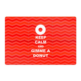 Магнитный плакат 3Х2 с принтом Gimme a donut в Белгороде, Полимерный материал с магнитным слоем | 6 деталей размером 9*9 см | keep calm | полосы | сериал | твин пикс | текстура | фильмы