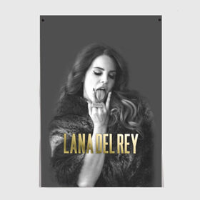 Постер с принтом Lana Del Rey в Белгороде, 100% бумага
 | бумага, плотность 150 мг. Матовая, но за счет высокого коэффициента гладкости имеет небольшой блеск и дает на свету блики, но в отличии от глянцевой бумаги не покрыта лаком | lana del rey | лана дель рей
