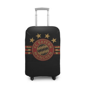 Чехол для чемодана 3D с принтом Бавария Мюнхен в Белгороде, 86% полиэфир, 14% спандекс | двустороннее нанесение принта, прорези для ручек и колес | fc bayern munchen | football | бавария | бавария мюнхен | германия | клуб | спорт | футбол | эмблема