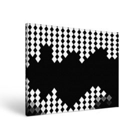 Холст прямоугольный с принтом Шахматная клетка в Белгороде, 100% ПВХ |  | Тематика изображения на принте: abstract | abstraction | block | tessera | абстракция | клетка | кубики | текстура