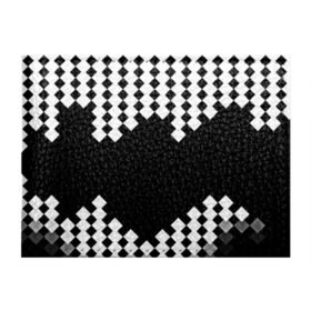 Обложка для студенческого билета с принтом Шахматная клетка в Белгороде, натуральная кожа | Размер: 11*8 см; Печать на всей внешней стороне | Тематика изображения на принте: abstract | abstraction | block | tessera | абстракция | клетка | кубики | текстура