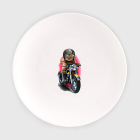 Тарелка с принтом Кот мотоциклист в Белгороде, фарфор | диаметр - 210 мм
диаметр для нанесения принта - 120 мм | Тематика изображения на принте: moto | киса | кот | котэ | мото | мотоцикл | очки | шлем