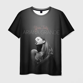 Мужская футболка 3D с принтом Ariana Grande в Белгороде, 100% полиэфир | прямой крой, круглый вырез горловины, длина до линии бедер | ariana grande