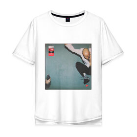 Мужская футболка хлопок Oversize с принтом Moby 2 в Белгороде, 100% хлопок | свободный крой, круглый ворот, “спинка” длиннее передней части | Тематика изображения на принте: moby | моби