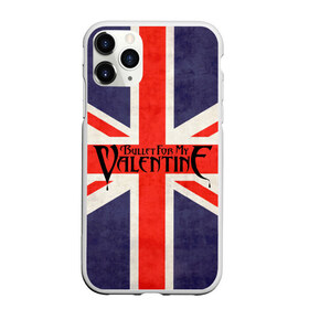 Чехол для iPhone 11 Pro матовый с принтом Bullet For My Valentine в Белгороде, Силикон |  | bullet for my valentine | а | альбом | британия | великобритания | группа | джейми матиас | джейсон джеймс | майкл пагет | майкл томас | музыка | мэттью так | ник крандл | песни | флаг