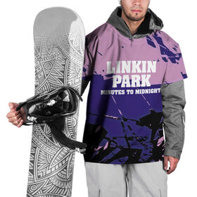 Накидка на куртку 3D с принтом Linkin park в Белгороде, 100% полиэстер |  | chester bennington | grey daze | linkin park | rock | stone temple pilots | альтернатива | беннингтон | музыка | рок | рэп кор