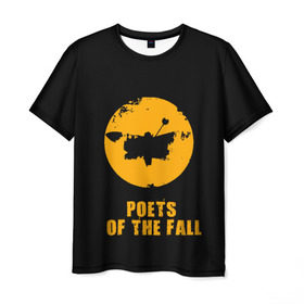 Мужская футболка 3D с принтом poets of the fall в Белгороде, 100% полиэфир | прямой крой, круглый вырез горловины, длина до линии бедер | Тематика изображения на принте: poets of the fall | rock | альтернатива | музыка | поэты | рок | фины
