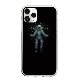 Чехол для iPhone 11 Pro Max матовый с принтом Космонавт с Бабочками в Белгороде, Силикон |  | астронавт | время первых | вселенная | гагарин | галактика | гравитация | звезды | интерстеллар | космический | луна | магия | млечный путь | невесомость | полет | скафандр | черная дыра