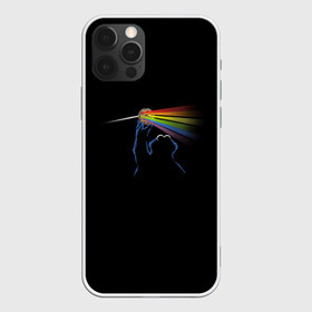 Чехол для iPhone 12 Pro Max с принтом Pink Floyd Cookie Monster в Белгороде, Силикон |  | Тематика изображения на принте: монстр | печеньки | улица сезам