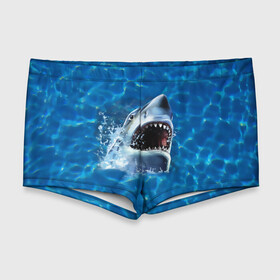 Мужские купальные плавки 3D с принтом Пасть акулы в Белгороде, Полиэстер 85%, Спандекс 15% |  | акула | атака | белая | брызги | вода | волны | зубы | капли | море | океан | опасность | синяя | челюсти | эффект
