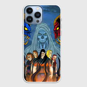 Чехол для iPhone 13 Pro Max с принтом Metalocalypse (Dethklok) 4 в Белгороде,  |  | dethklok | metalocalypse