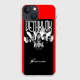 Чехол для iPhone 13 mini с принтом Metalocalypse (Dethklok) 6 в Белгороде,  |  | dethklok | metalocalypse