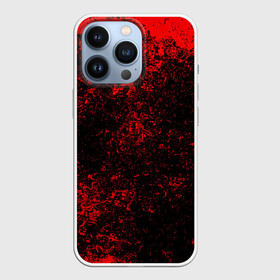 Чехол для iPhone 13 Pro с принтом Брызги красок(red style) в Белгороде,  |  | abstraction | color | paint | spray | tie dye | абстракция | брызги красок | всплеск красок | капли красок | текстуры