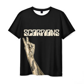 Мужская футболка 3D с принтом Scorpions в Белгороде, 100% полиэфир | прямой крой, круглый вырез горловины, длина до линии бедер | scorpions | клаус майне
рудольф шенкер | маттиас ябс | микки ди | павел мончивода | скорпионы
