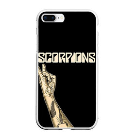 Чехол для iPhone 7Plus/8 Plus матовый с принтом Scorpions в Белгороде, Силикон | Область печати: задняя сторона чехла, без боковых панелей | scorpions | клаус майне
рудольф шенкер | маттиас ябс | микки ди | павел мончивода | скорпионы