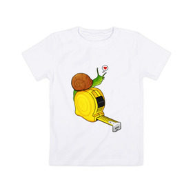 Детская футболка хлопок с принтом Любовь в Белгороде, 100% хлопок | круглый вырез горловины, полуприлегающий силуэт, длина до линии бедер | 