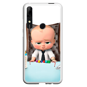 Чехол для Honor P Smart Z с принтом Boss Baby в Белгороде, Силикон | Область печати: задняя сторона чехла, без боковых панелей | boss baby | босс | молокосос | мультфильмы