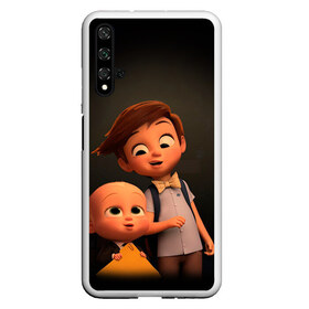 Чехол для Honor 20 с принтом Boss Baby в Белгороде, Силикон | Область печати: задняя сторона чехла, без боковых панелей | boss baby | босс | молокосос | мультфильмы