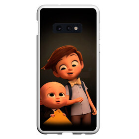 Чехол для Samsung S10E с принтом Boss Baby в Белгороде, Силикон | Область печати: задняя сторона чехла, без боковых панелей | Тематика изображения на принте: boss baby | босс | молокосос | мультфильмы