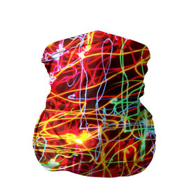 Бандана-труба 3D с принтом Light creative в Белгороде, 100% полиэстер, ткань с особыми свойствами — Activecool | плотность 150‒180 г/м2; хорошо тянется, но сохраняет форму | abstract | colorful | electric | energy | light | абстракция | вет | цвет | электрик | энергия