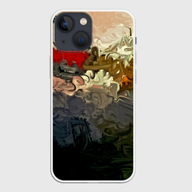 Чехол для iPhone 13 mini с принтом Рассвет абстракция в Белгороде,  |  | spray | абстракция красок | брызги красок | живопись | картина | краска | краски | потертость красок | текстуры | художник