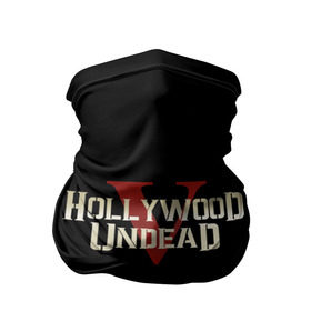 Бандана-труба 3D с принтом Hollywood Undead в Белгороде, 100% полиэстер, ткань с особыми свойствами — Activecool | плотность 150‒180 г/м2; хорошо тянется, но сохраняет форму | five | hollywood undead | v