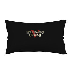 Подушка 3D антистресс с принтом Hollywood Undead в Белгороде, наволочка — 100% полиэстер, наполнитель — вспененный полистирол | состоит из подушки и наволочки на молнии | five | hollywood undead | v