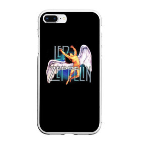Чехол для iPhone 7Plus/8 Plus матовый с принтом Led Zeppelin Angel в Белгороде, Силикон | Область печати: задняя сторона чехла, без боковых панелей | Тематика изображения на принте: рок