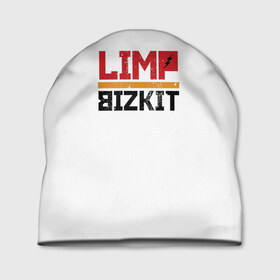Шапка 3D с принтом Limp Bizkit Logo в Белгороде, 100% полиэстер | универсальный размер, печать по всей поверхности изделия | 