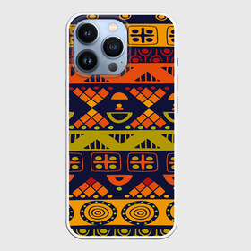 Чехол для iPhone 13 Pro с принтом Африканские символы в Белгороде,  |  | africa | pattern | африка | африканские мотивы | народы африки | национальная одежда | переплетение нитей | ткани | узор | этнический узор